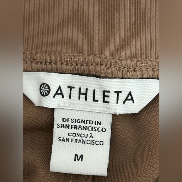Athleta Venice Jogger Pants Rustic Beige- Women's Medium- 597888 - Picture 4 of 12